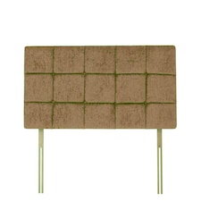 Pearl Mink Chenille Headboard Super King N/A