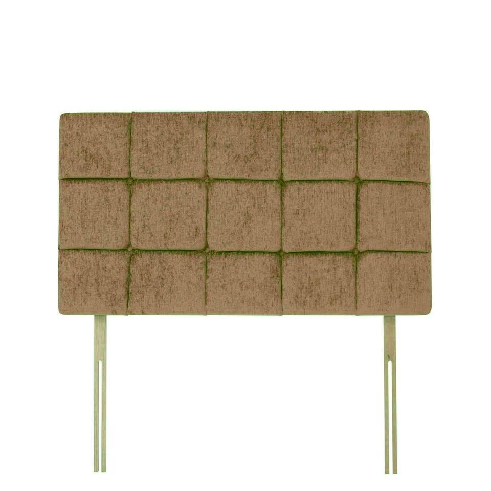 Pearl Mink Chenille Headboard Super King N/A