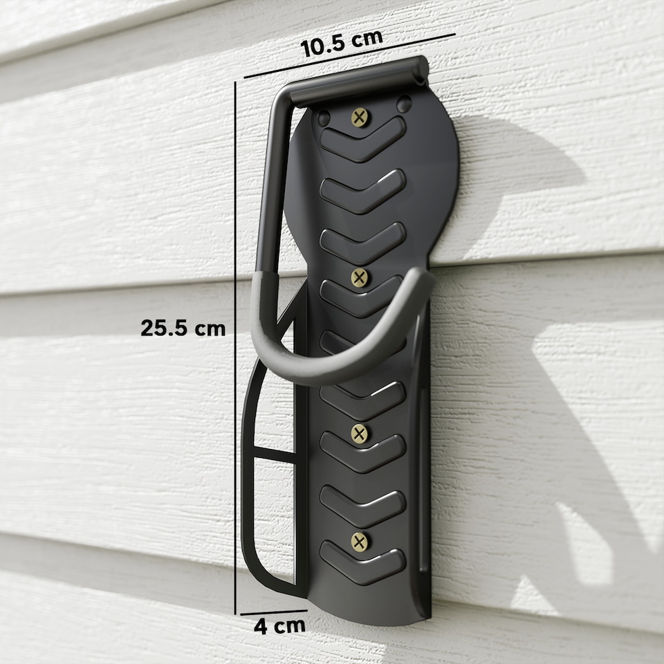 image 1 of SPORTNOW 4 Pack Bike Rack, Wall Mounted Bike Hooks for Garage