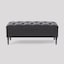 Steel Grey Plush Velvet