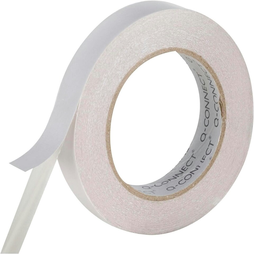 image 1 of Pack of 6 Q-Connect Double Sided Tissue Tape 25mm x 33m