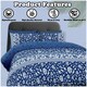 image 5 of VELVETIO Haslam Complete Duvet Cover Set with Fitted Sheet Luxury Bedding Quilt