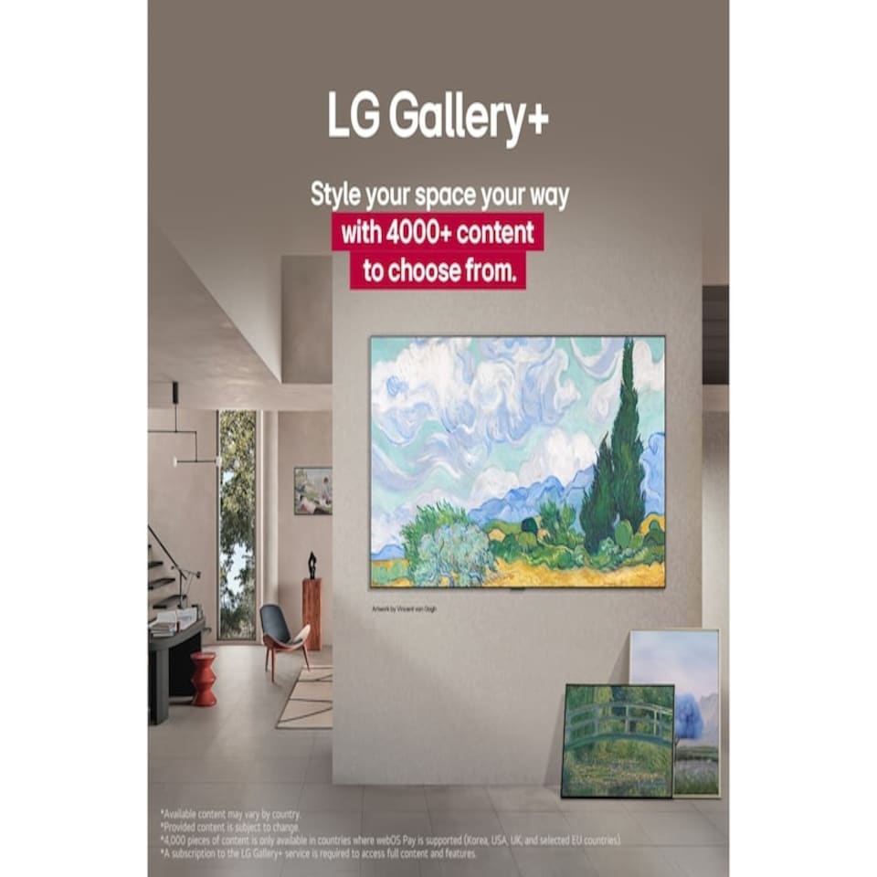 image 1 of LG OLED48G56LS 48" 4K Gallery OLED Smart TV with Dolby Vision & Atmos