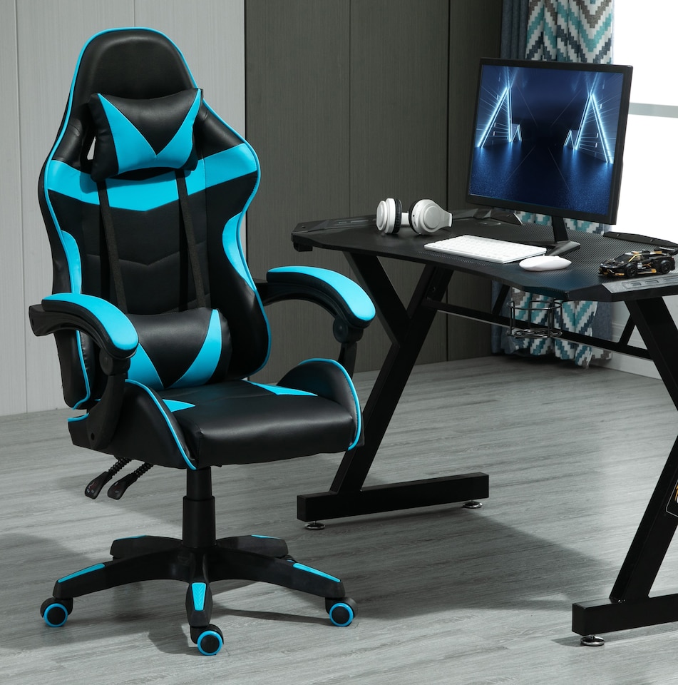 image 1 of MCC Direct Gaming Chair Computer Office Chair with Tilt and Swivel function