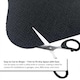 image 5 of Round BBQ Floor Protection Mat | Black