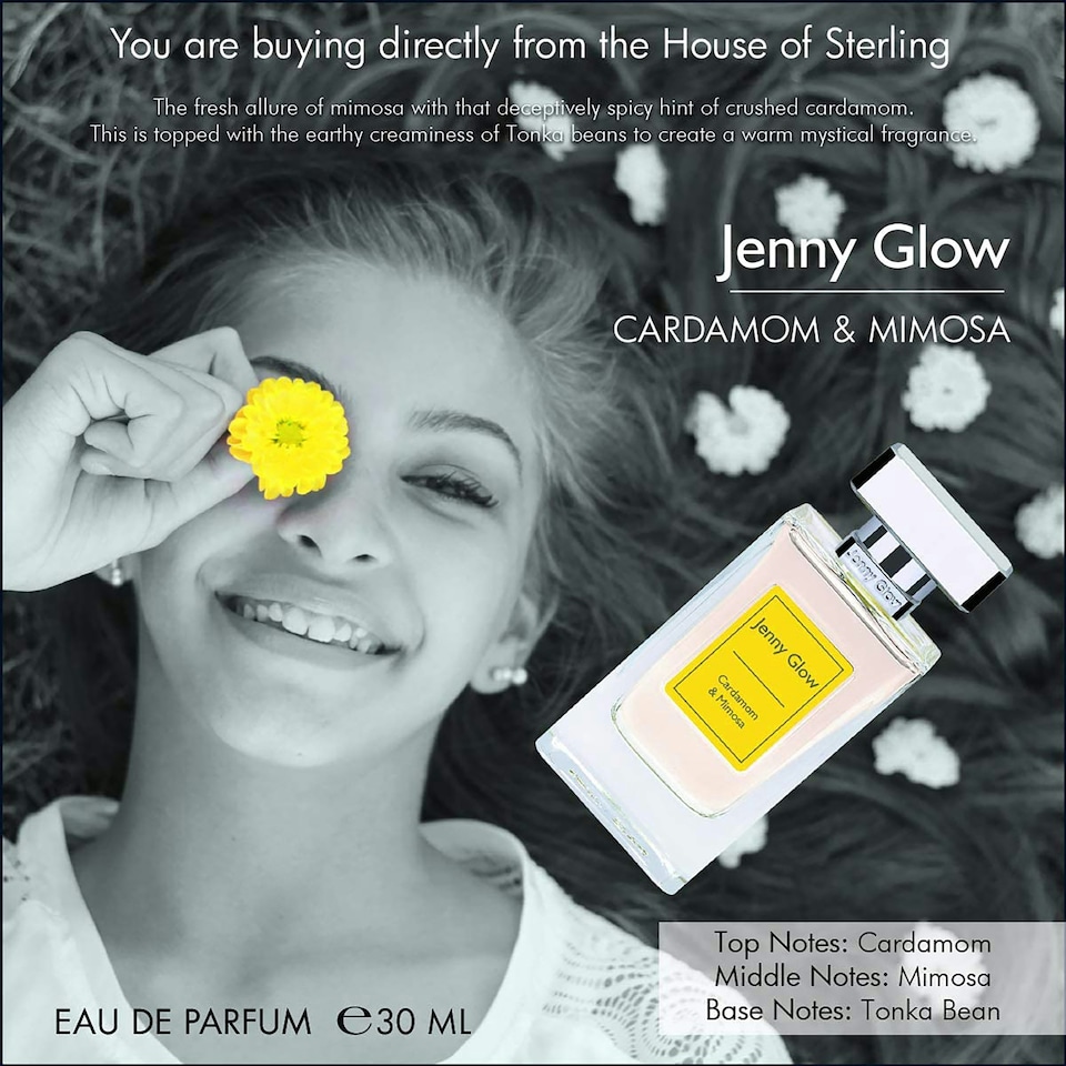 image 1 of JENNY GLOW Cardamom and Mimosa Eau De Parfum 30ml