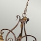 image 2 of Sonoma Valley Multi Arm Chandelier 3 Light Aged Tortoise Shell Finish, E27