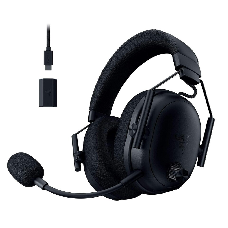 image 1 of Razer BlackShark V3 Pro Wireless ANC Gaming Headset Black USB Bluetooth 3.5mm Black