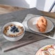 image 5 of Nicola Spring White Farmhouse Dessert Plates - 21cm - Pack of 6 White