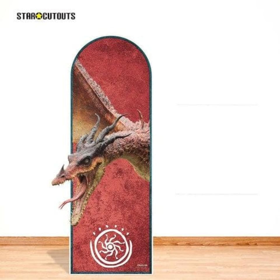 image 1 of Monstrous Nightmare How To Train Your Dragon Live Action Single Backdrop Cardboard Cutout 182cm