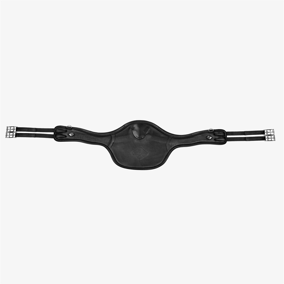 image 1 of LeMieux Gel-Tek Anatomic Long Stud Girth with Magnet Black | 130cm