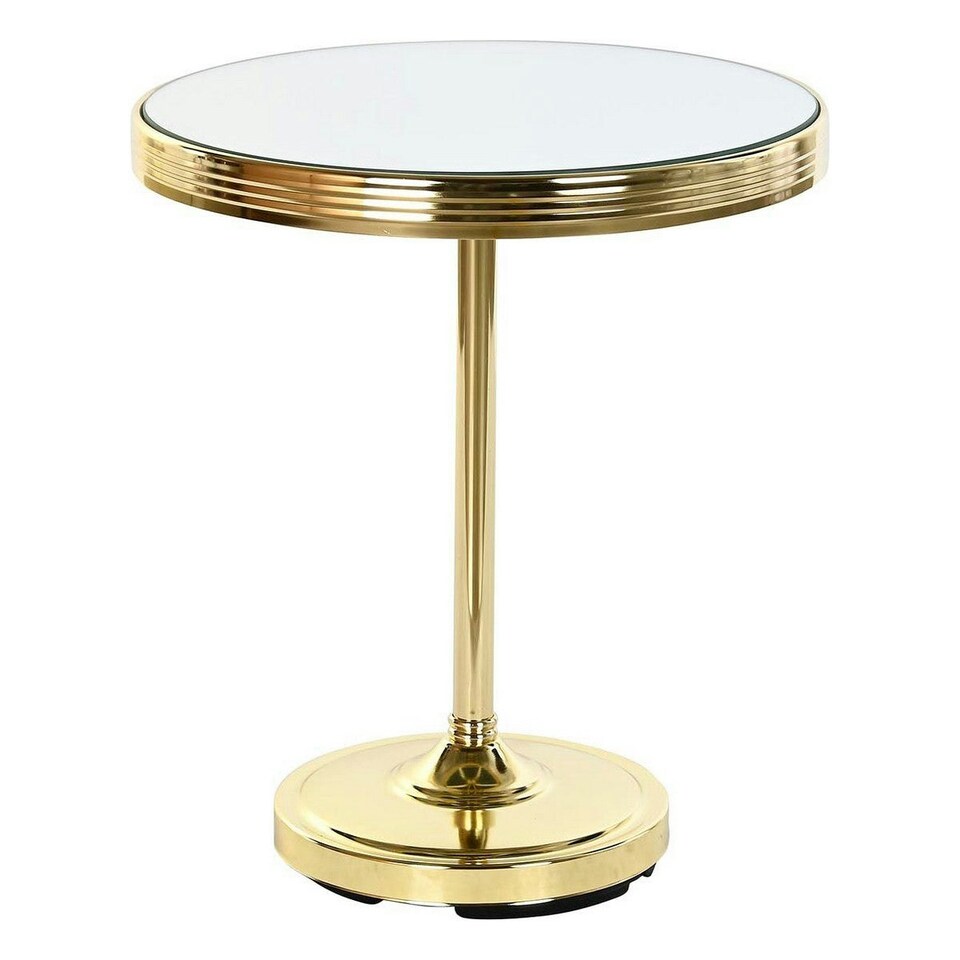 image 1 of Side table DKD Home Decor Mirror Golden Brass (42,5 x 42,5 x 49 cm) N/A
