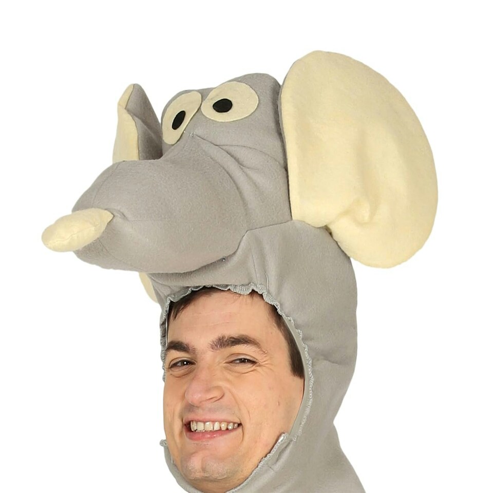 image 1 of Fancy Dress Adult Grey Mouse Onesie - M
