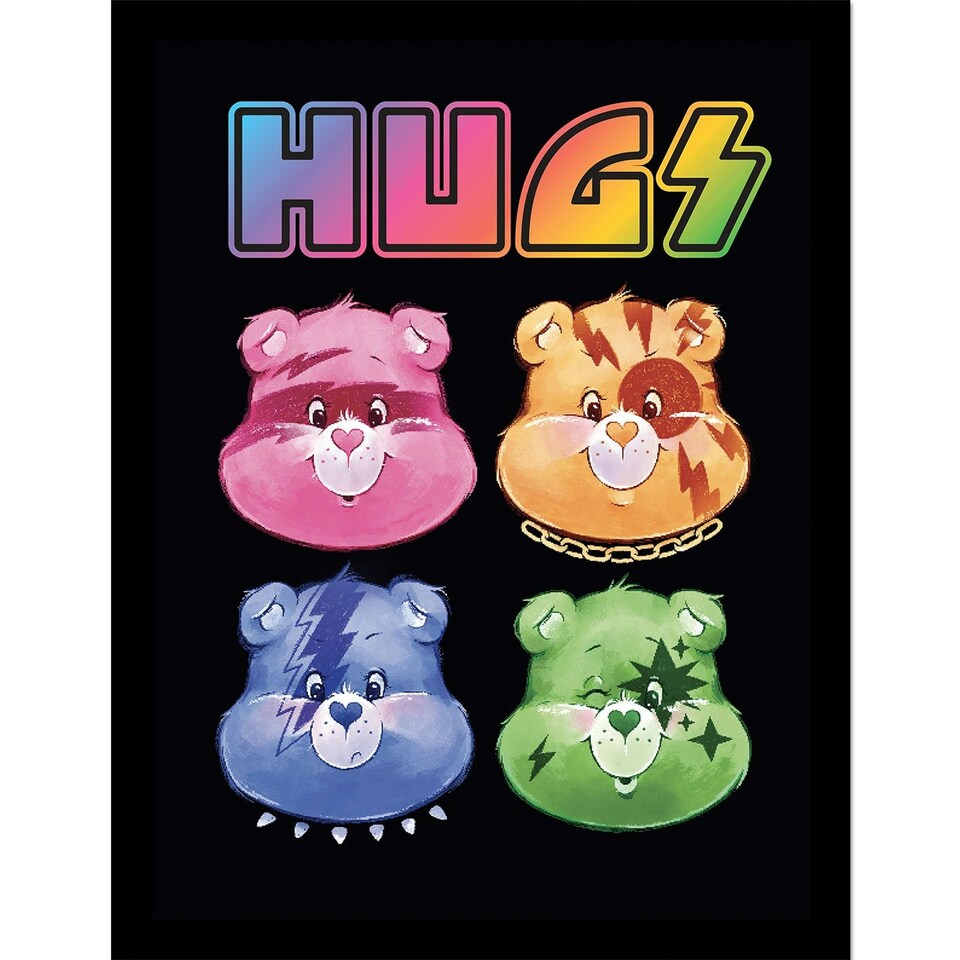 image 1 of Care Bears (Hugs) Framed 30x40cm Print