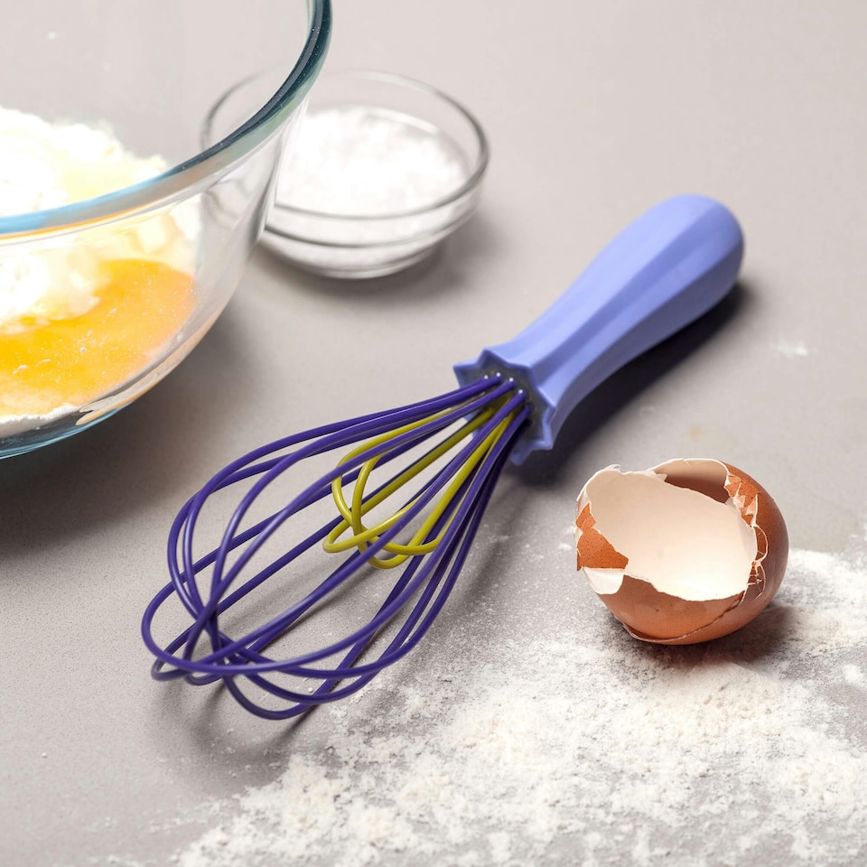 image 1 of Silicone Double Balloon Whisk