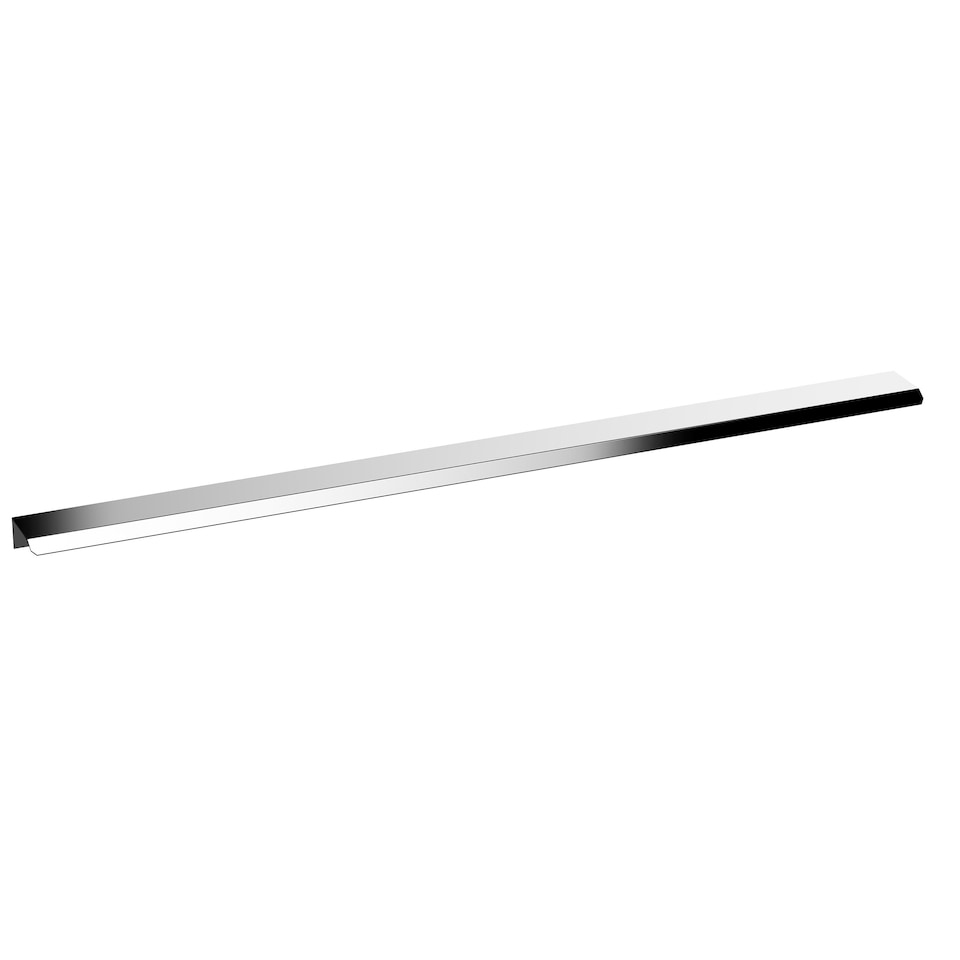 image 1 of Balterley Bathroom Furniture Drawer Durable Finger Pull Handle | Silver | Chrome | 1