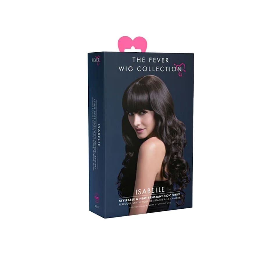 image 1 of Fever Isabelle Long Wig - Brown - One Size One Size