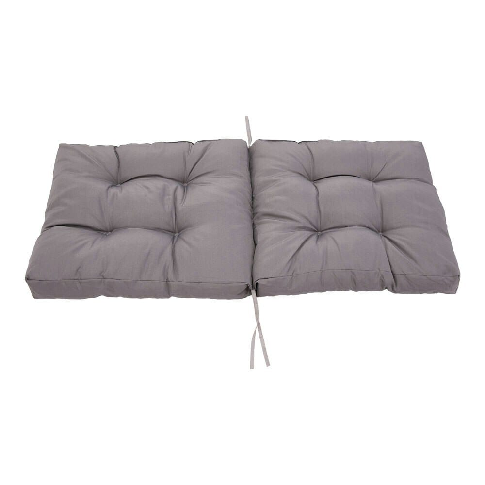 Living and Home Outdoor Thickened Chair Cushion, 106x53cm, Dark Grey