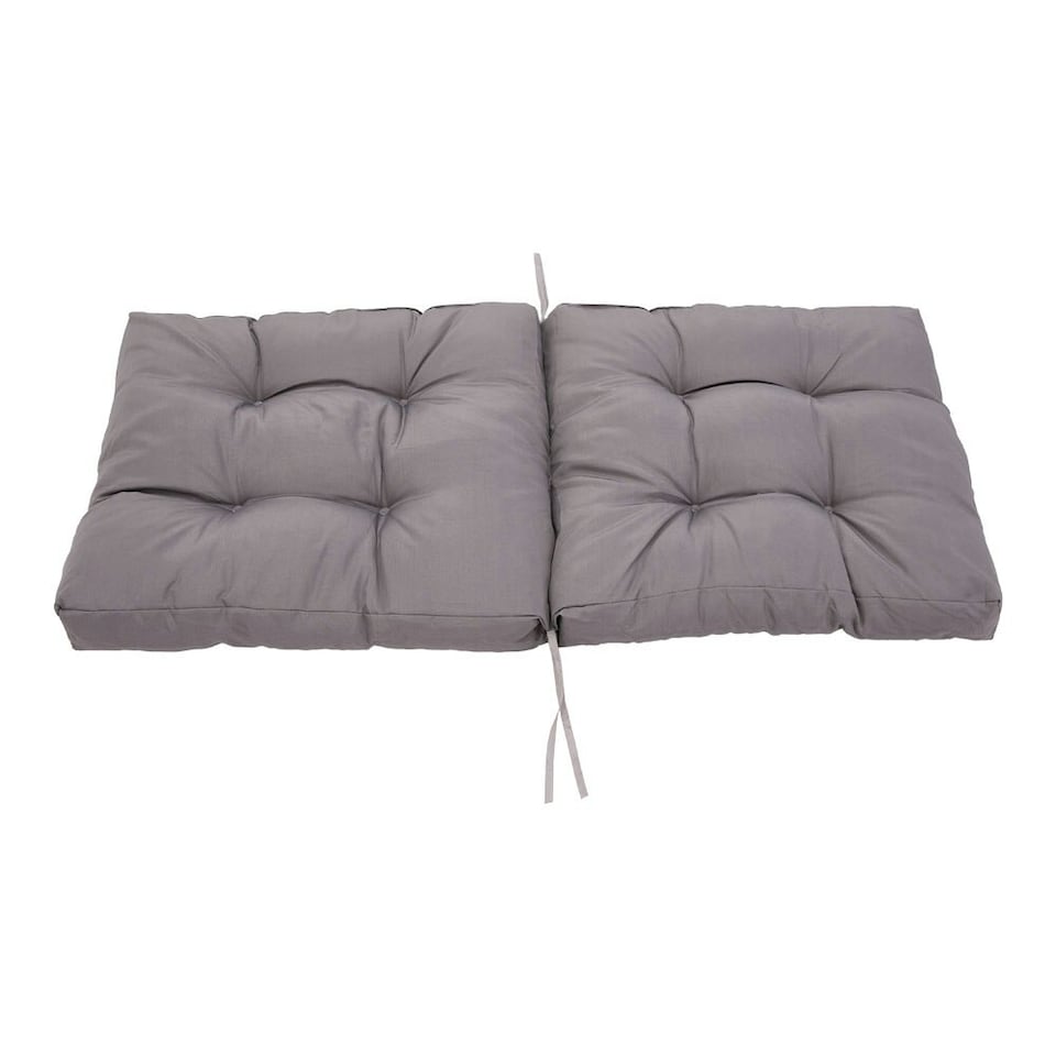 image 1 of Living and Home Outdoor Thickened Chair Cushion, 106x53cm, Dark Grey