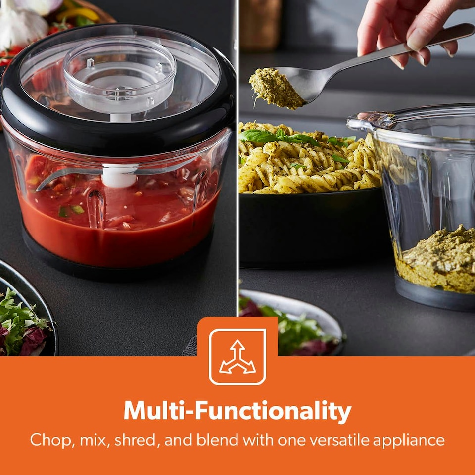 image 1 of GEEPAS Mini Food Processor, 2L | 500W