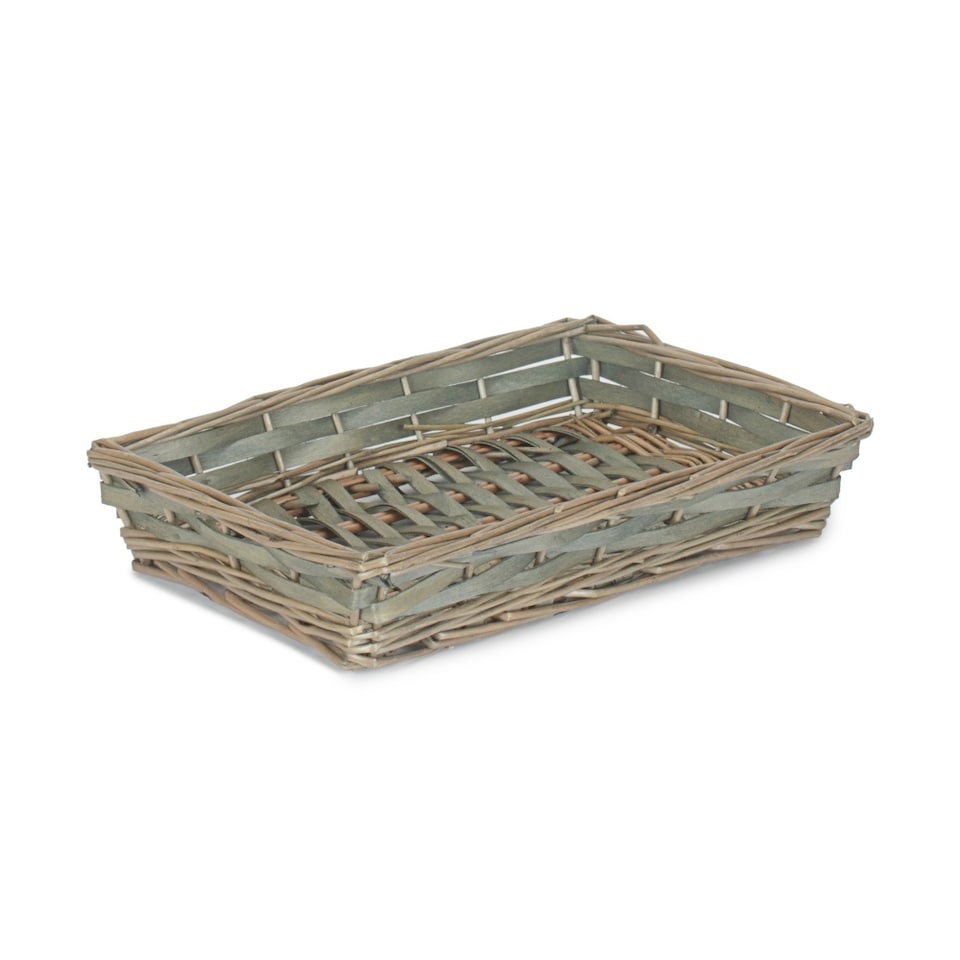 image 1 of Small Chip wood Tray | Brown | Brown | Small
