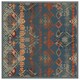 image 3 of Ethnic boho distressed pattern (Picutre Frame) Black | XS
