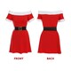 image 4 of Miss Santa Christmas Dress | Red | M
