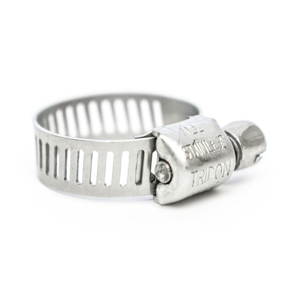 image 1 of Pisces 2 Pack 13-19mm Stainless Steel Clips for 12.5mm hose