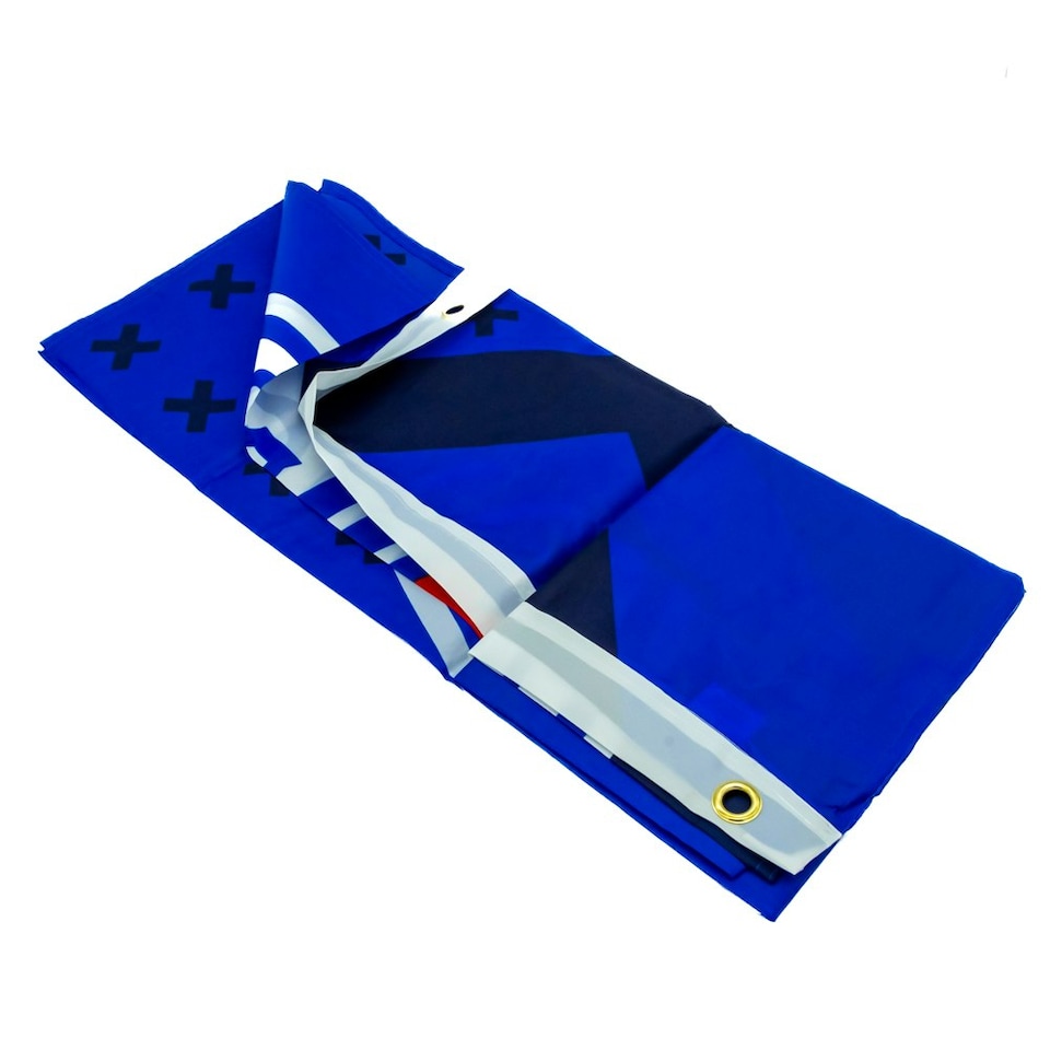 image 1 of Rangers FC Classic Crest Flag - Royal Blue/White/Red - 5ft x 3ft