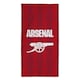image 1 of Arsenal FC Lightning Beach Towel | Red | Red | One size | 1