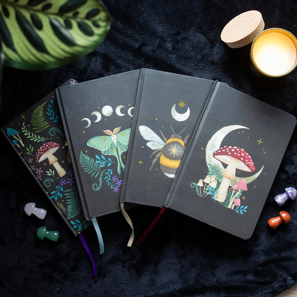 image 1 of Forest Mushroom A5 Notebook - Paper - DF_78423