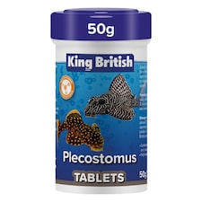 King British Plecostomus Tablets - 50g x 6