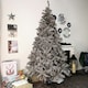 image 1 of 8ft (2.4m) Plain Grey Colorado Spruce Wrapped Christmas Tree 1097 Tips