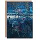 image 1 of Wassily Kandinsky Art Card Riding Couple in Russian Cityscape