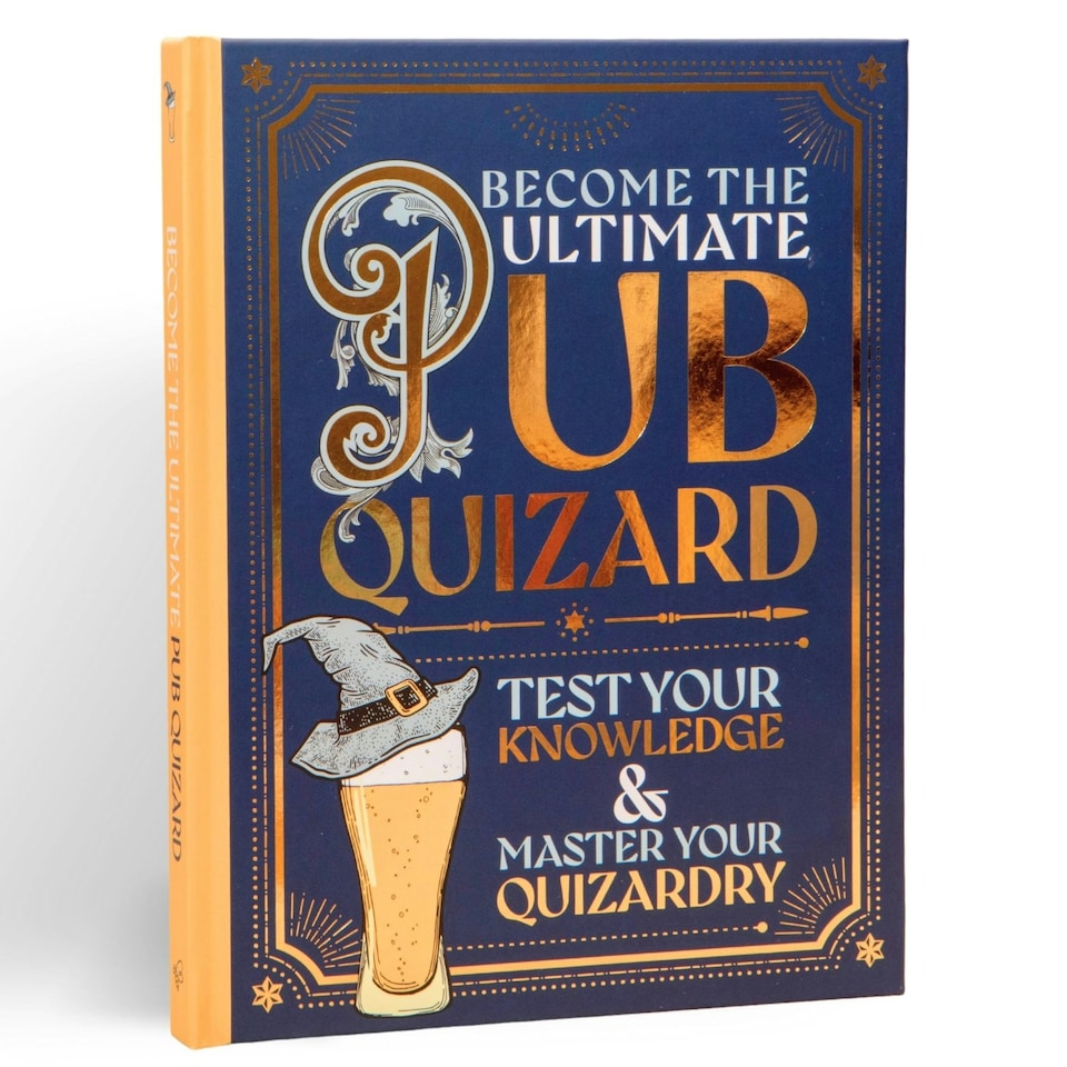 image 1 of Become The Ultimate Pub Quizard - Test Your Knowledge With This Pub Quiz Book