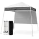 image 1 of COSTWAY 210 x 210 cm Pop up Canopy Tent Portable Backpack Canopy-White