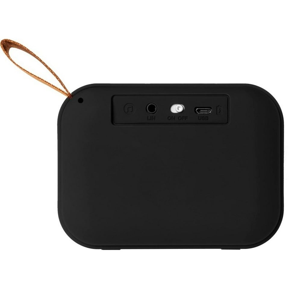 image 1 of Avenue Fashion Fabric Bluetooth Speaker - Deep Black - One Size