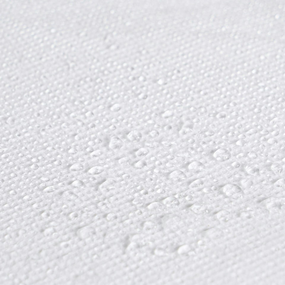 image 1 of OHS Waterproof Bed Sheet Topper Mattress Protector Cover, Single - White