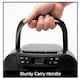 image 6 of Denver Portable Radio CD Tape Cassette Player With DAB Radio – Mains or Battery Power - TDC-280 | Black
