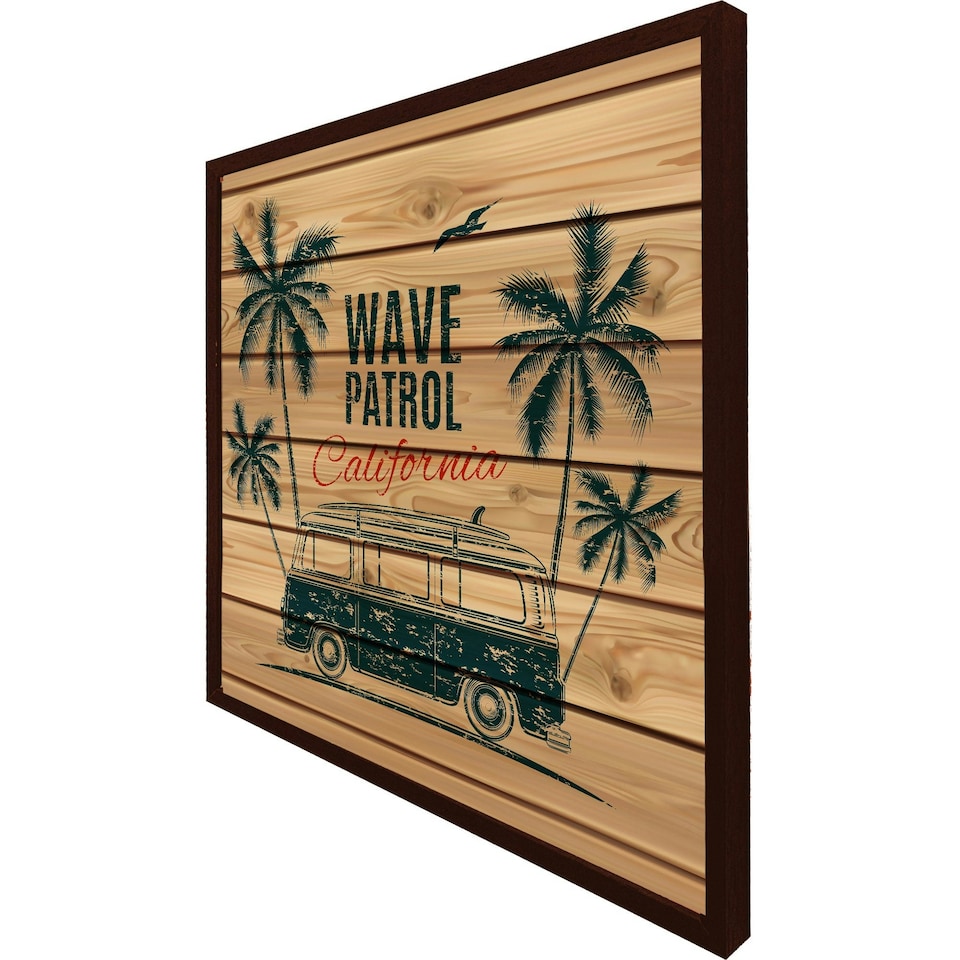 image 1 of California wave patrol (Picutre Frame) Black | S