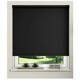 image 2 of 100cm Black Trimmable Thermal Blackout Roller Blinds Grey | Grey