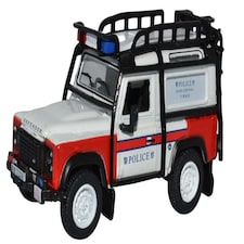 Oxford Diecast Land Rover Defender 90 Station Wagon Hong Kong Police