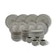 image 1 of Cooks Professional Nordic Stoneware Dinner Set | 24-Piece | Reactive Glaze | Grey
