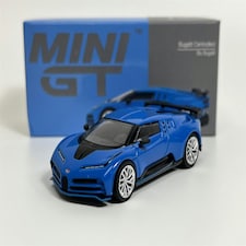 Bugatti Centodieci Blu Bugatti LHD 1:64 Scale Mini GT MGT00586L