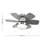 image 6 of ValueLights Spitfire 30 Inch Ceiling Fan with Remote Control