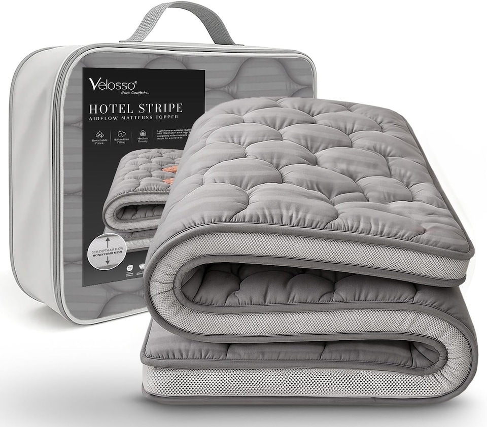 Velosso Hotel Airflow Mattress Topper