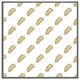 image 4 of Gold leaf pattern (Picture Frame) Brown | Oak | XS