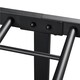 image 6 of Yaheetech 3ft Single Vintage Iron Platform Bed with High Headboard Black
