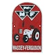 image 1 of Massey Ferguson Tractor Cast Iron Sign Plaque Farm Wall Garage Shop Plough