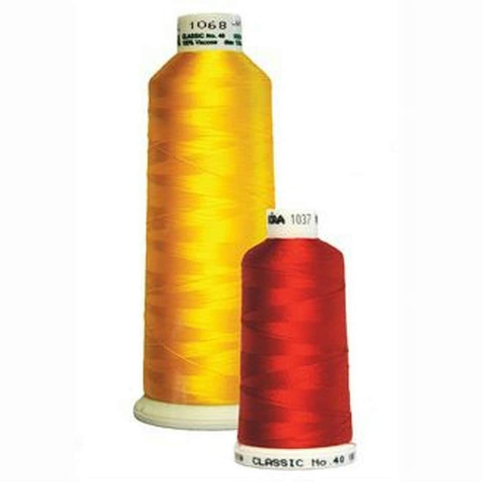 image 1 of Madeira Classic No. 40 Embroidery Thread - 1224 - Cone